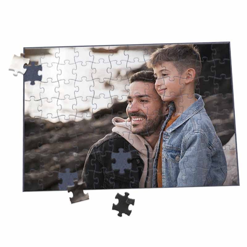 Puzzle Personalizado con Foto de Madera. Rompecabezas Personalizable con Foto para Montar. Regalo Original Personalizado. Diferentes tamaños Disponible. (60 Piezas)