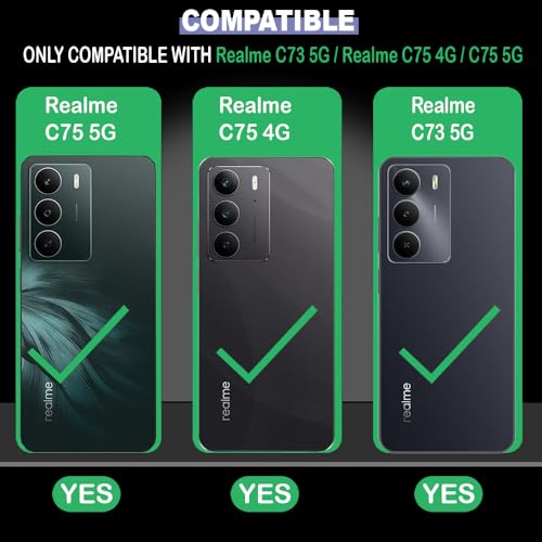 Image of Shockproof Case for Realme C73 5G / C75 4G / C75 5G / Narzo 80 Lite 5G | Full Camera Protection | TPU Flexible Back Cover for Realme C73 5G / C75 4G / C75 5G / Narzo 80 Lite 5G (Graphite Grey)