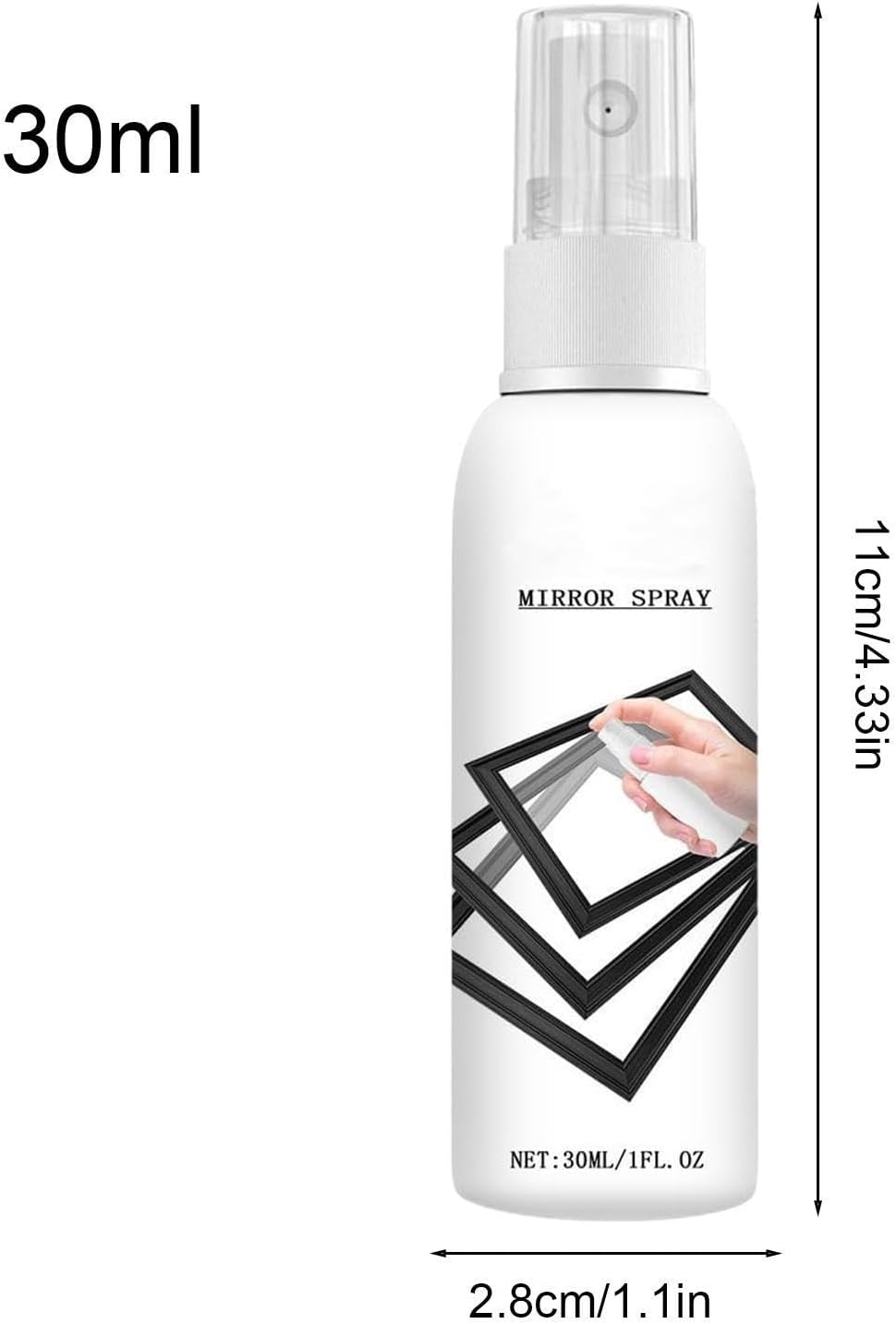 Mirror Cleaner 30ml Reflective Coating