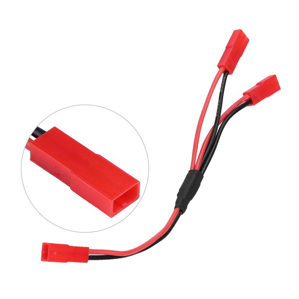 Câble Adaptateur JST Y Femelle-femelle 15 Cm – Lot De 2 Pour ESC Voiture RC Et Modèles Radiocommandés
