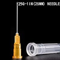 Vista 5 de Paquete de 25 jeringas de plástico de 1ml/cc con 25 Ga y tapa, envueltas individualmente selladas, para laboratorios científicos, medición