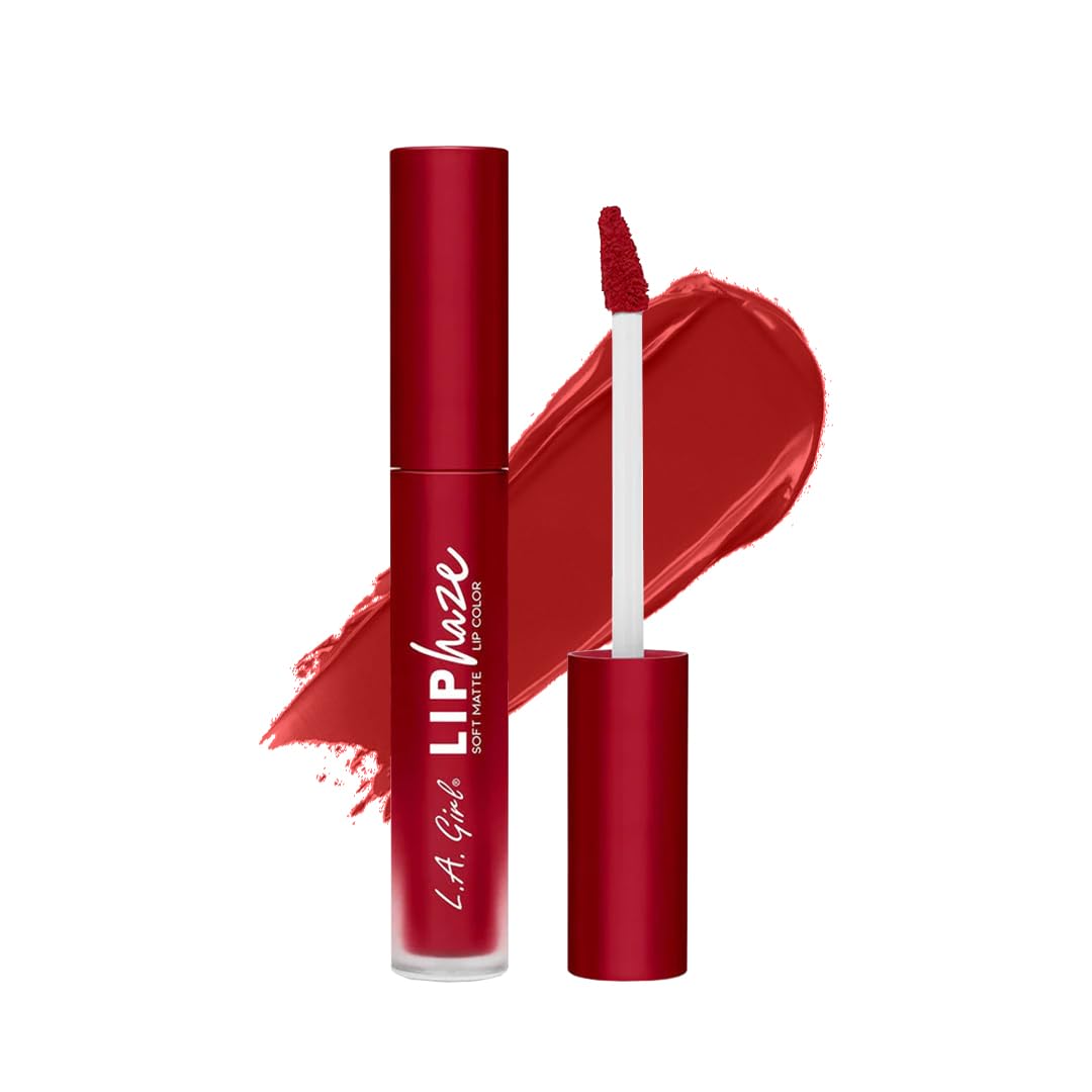Amazon.com : L.A. Girl Lip Haze Soft Matte Lip Color, Single