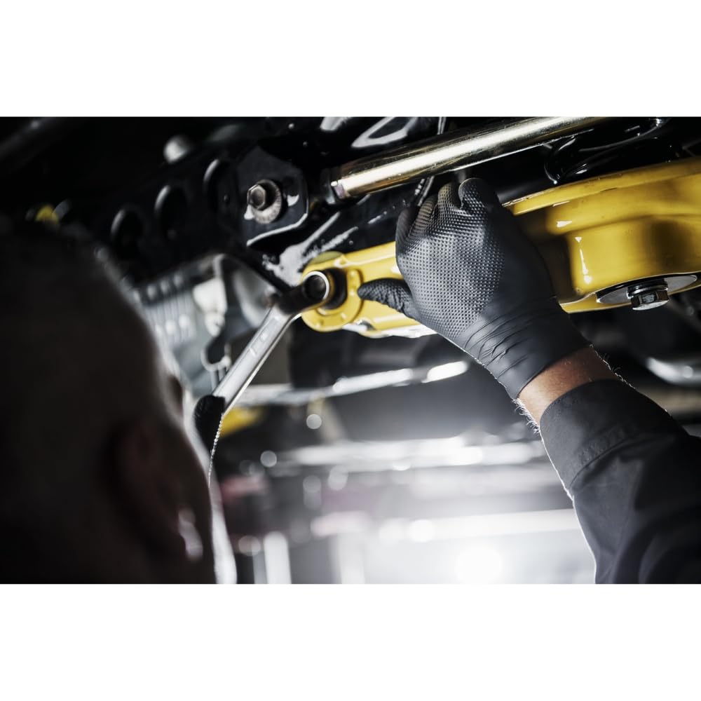 MERCATOR Gant Nitrile Noir Gogrip Taille S distributeur de 100