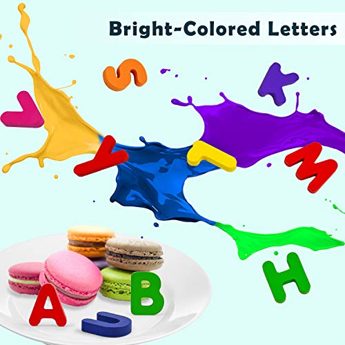Colorful Wooden Alphabet Puzzle for Kids Ages 3-5 Years Old, Capital ABC Pegged Preschool Puzzles Upper Case and Lower Case Set -Chunky Educational Letters Puzzles Boards for Boys and Girls - Thumbnail 6