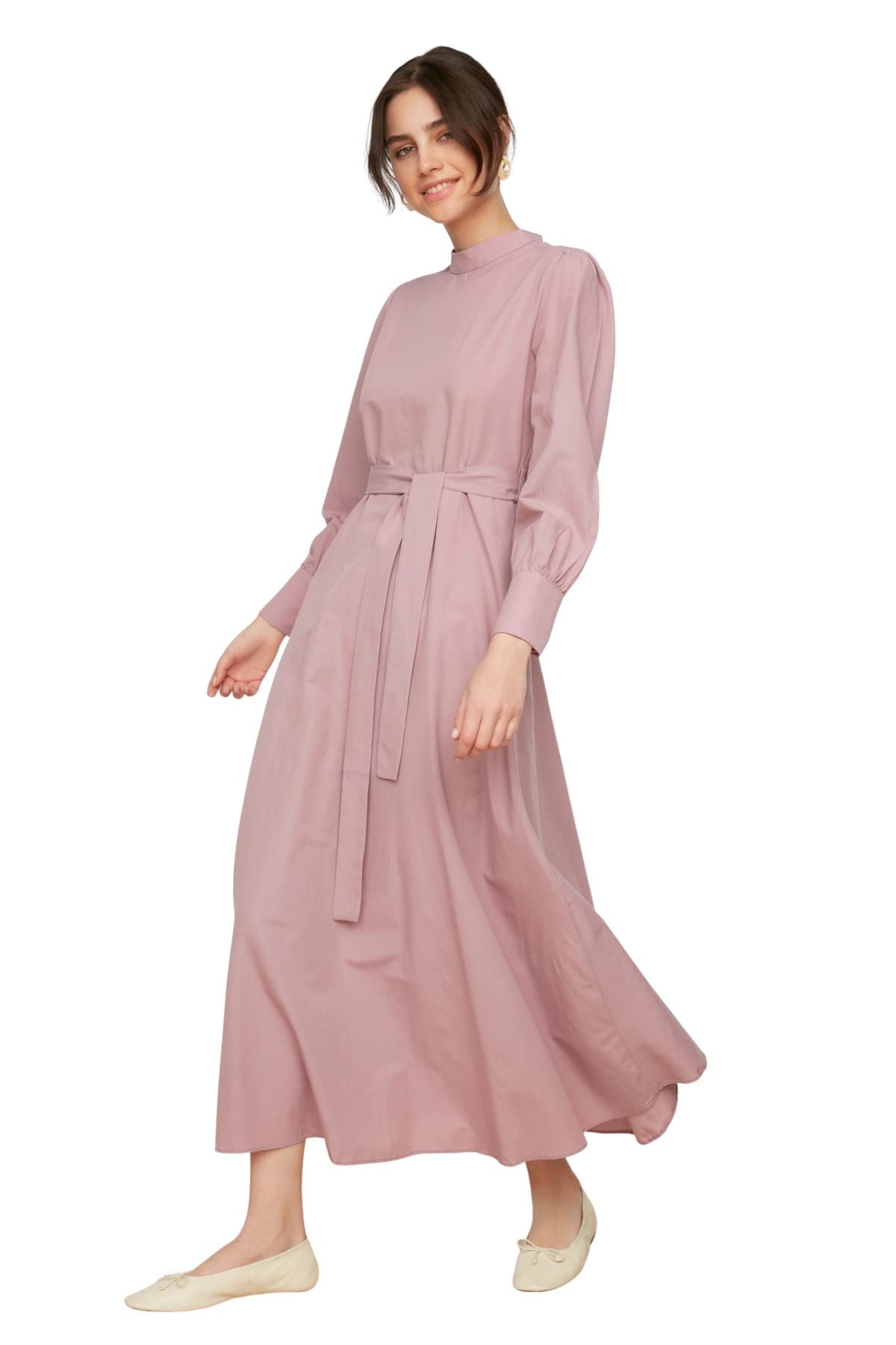 Trendyol Women Modest Maxi Basic Regular Woven Modest Dresses