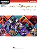  Favorite Disney Songs: Instrumental Play-Along for Violin (Hal Leonard Instrumental Play-along)