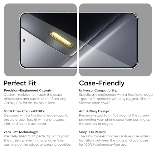Image of POPIO Military-Grade Gorilla Tempered Glass for Xiaomi Poco X8 Pro Max /Xiaomi Redmi Turbo 5 Max | 9H Hardness, Edge-to-Edge, Bubble-Free