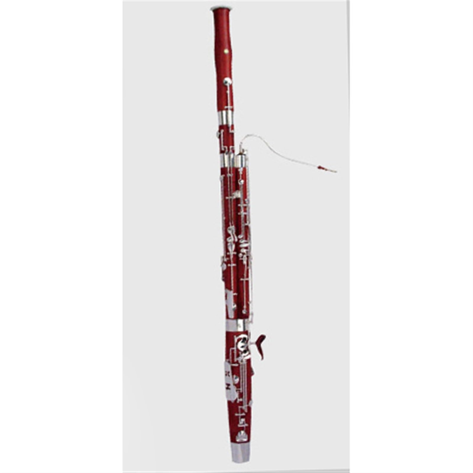 Klarnet Obój Basowy Fagot C Klucz Klonowy Z Litego Drewna Profesjonalny Instrument Dęty Drewniany(B)