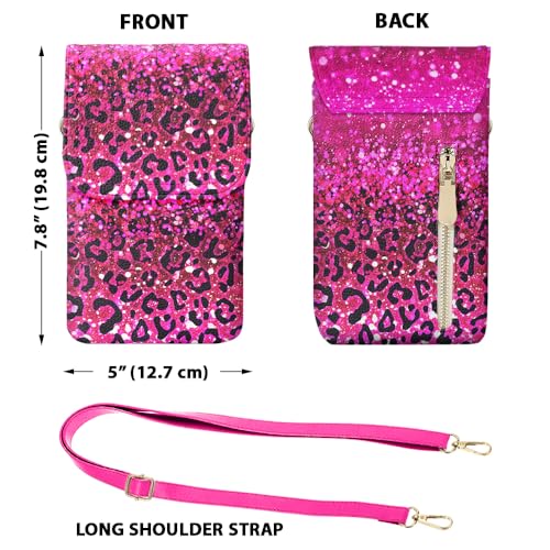 Image of WIRESTER Small Crossbody Cell Phone Bag, Cute Shoulder Bag, Fashionable Bag for Walking, Traveling, Shopping, Working