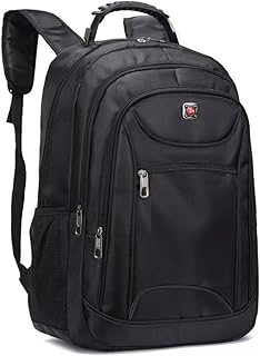 Mochila Masculina Feminina Notebook Viagem Trabalho Escola Preta Grande Impermeável Reforçada Resistente Passeio Casual