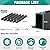 EVERHANGER Ceiling Storage Rack, Heavy Duty Overhead Garage Storage Rack, Adjustable Ceiling Bin Storage System, 6 Sets for 5 Bins, 26 Inch