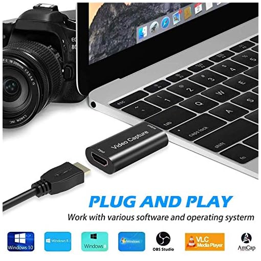 Microware Video Capture Card HDMI to USB Game & Video Capture (USB 2.0 Video Capture) - Image 6