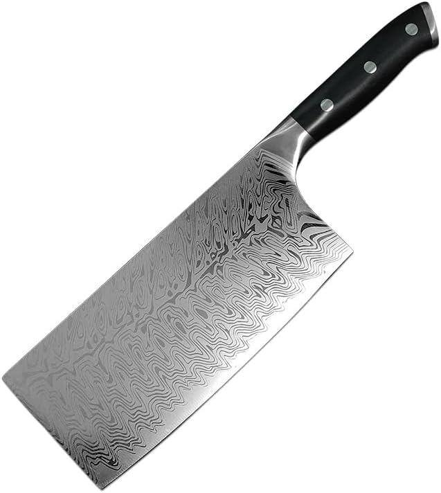 Meat Cleaver,Cleaver Knife Chinese Chef Knife Stainless Steel Blade Cleaver Slicing Handmade Kitchen Knives For Cutting Vegetables And Meat Cooking Tools