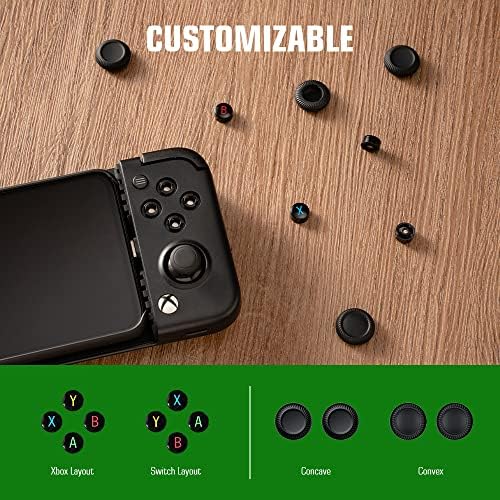 GameSir X2 Pro Mobile Game Controller for Android Type-C (100-179mm), Phone Controller for xCloud, Stadia, Luna, Diablo Immortal - 1 month Xbox Game Pass Ultimate -Passthrough Charging (Black)
