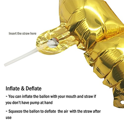 Image of Party Propz Happy Birthday Golden Foil Balloon Alphabet 1pc for Decorations /Birthday Decoration Kit Items Combo Set /Ballon for Husband, Kids