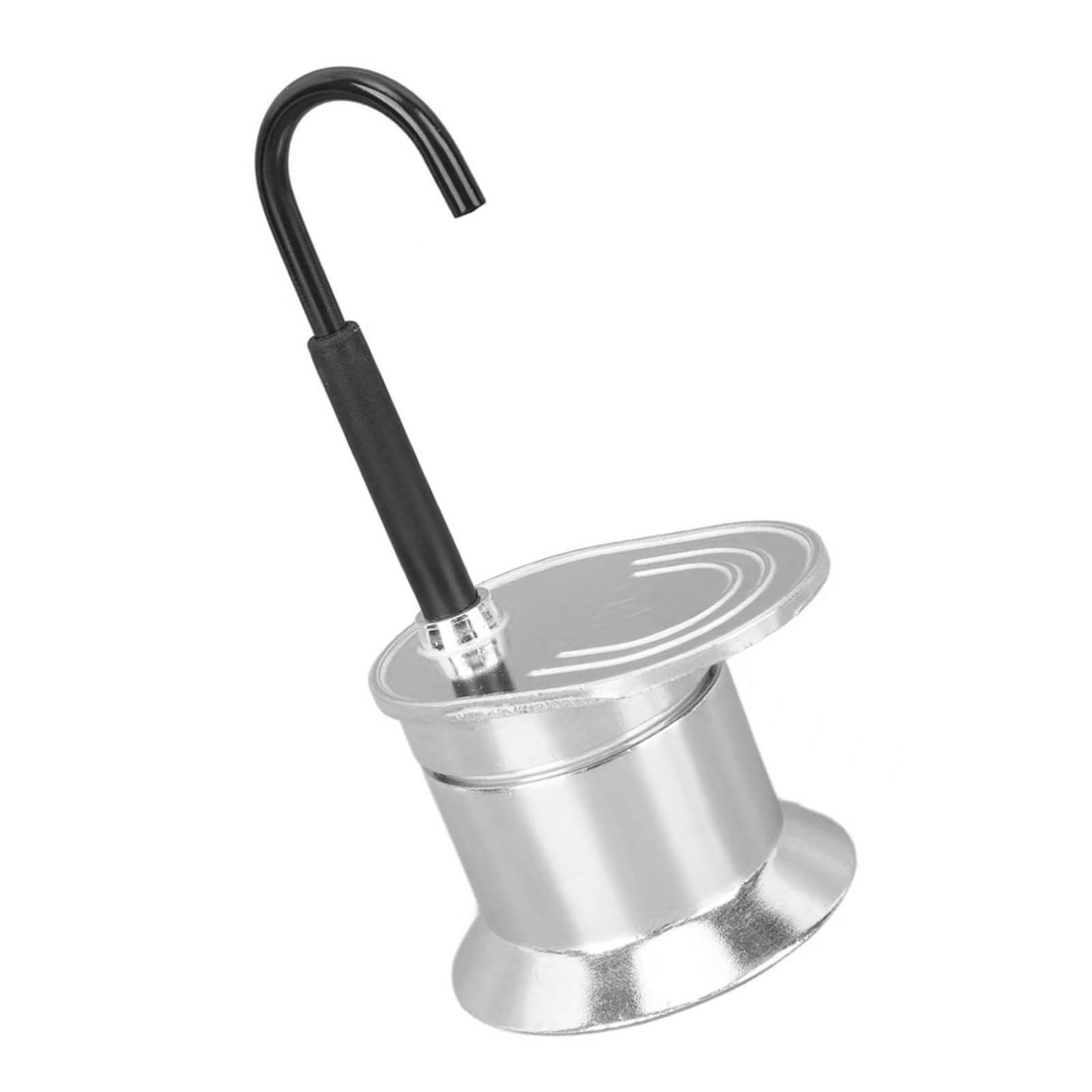 Ekoama 50Ml Aluminum Coffee Pots For Single Serve Espressos With Fast Heating And Portable Design Stovetop Coffee Maker