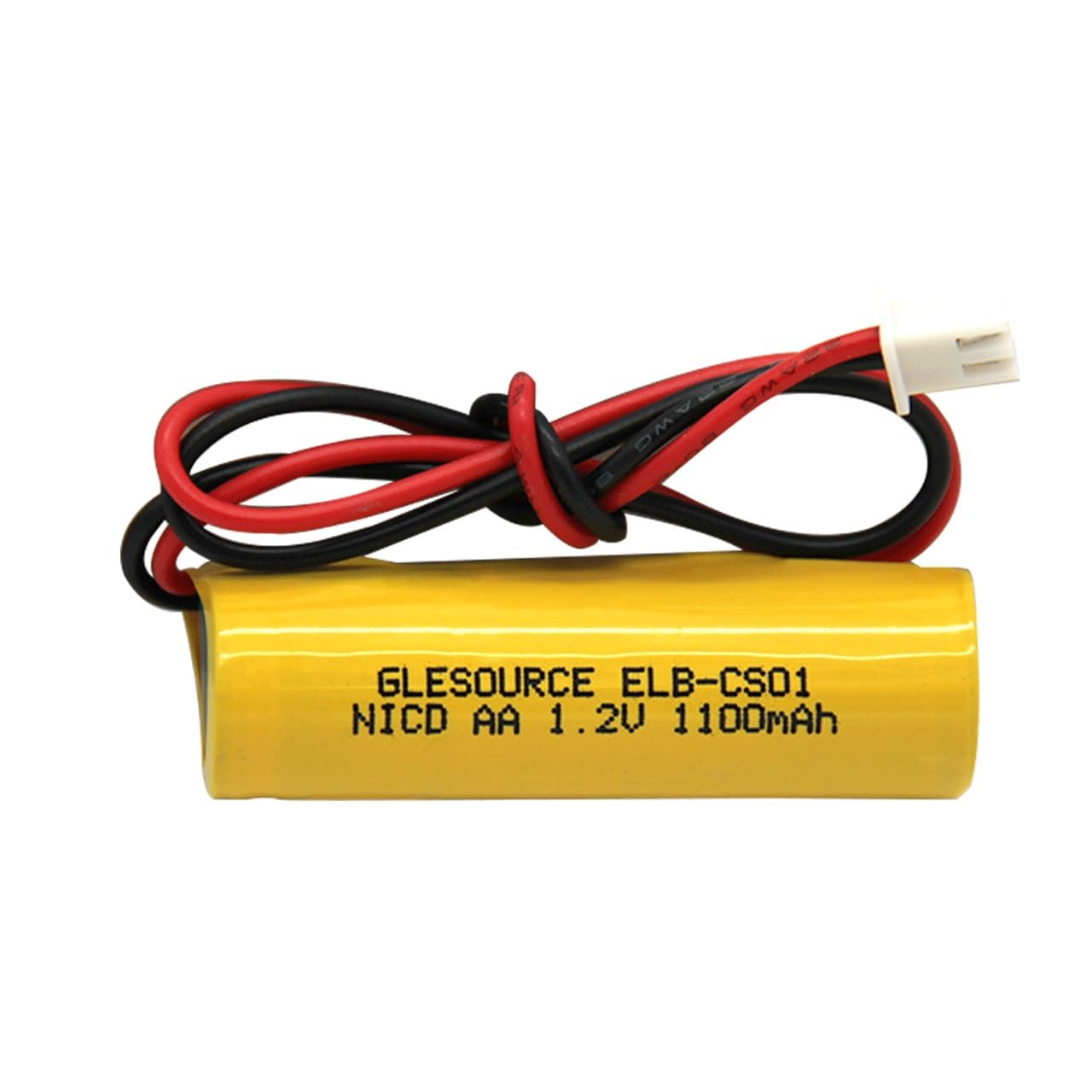 Lot de 10 piles AA 1100 mAh 1,2 V pour éclairage d'urgence ELB-CS01, EXR EL 122 C4T, Custom 332, Unitech OSA268