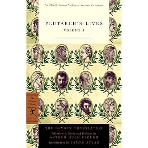 Plutarch's Lives Volume 1 (Modern Library Classics) Cover