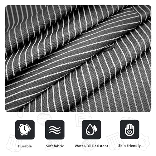 Image of VALOME 2 Pack Kitchen Aprons, Apron for Cooking with 2 Pockets, Unisex Adjustable Neck Strap Chef Aprons for Men Women