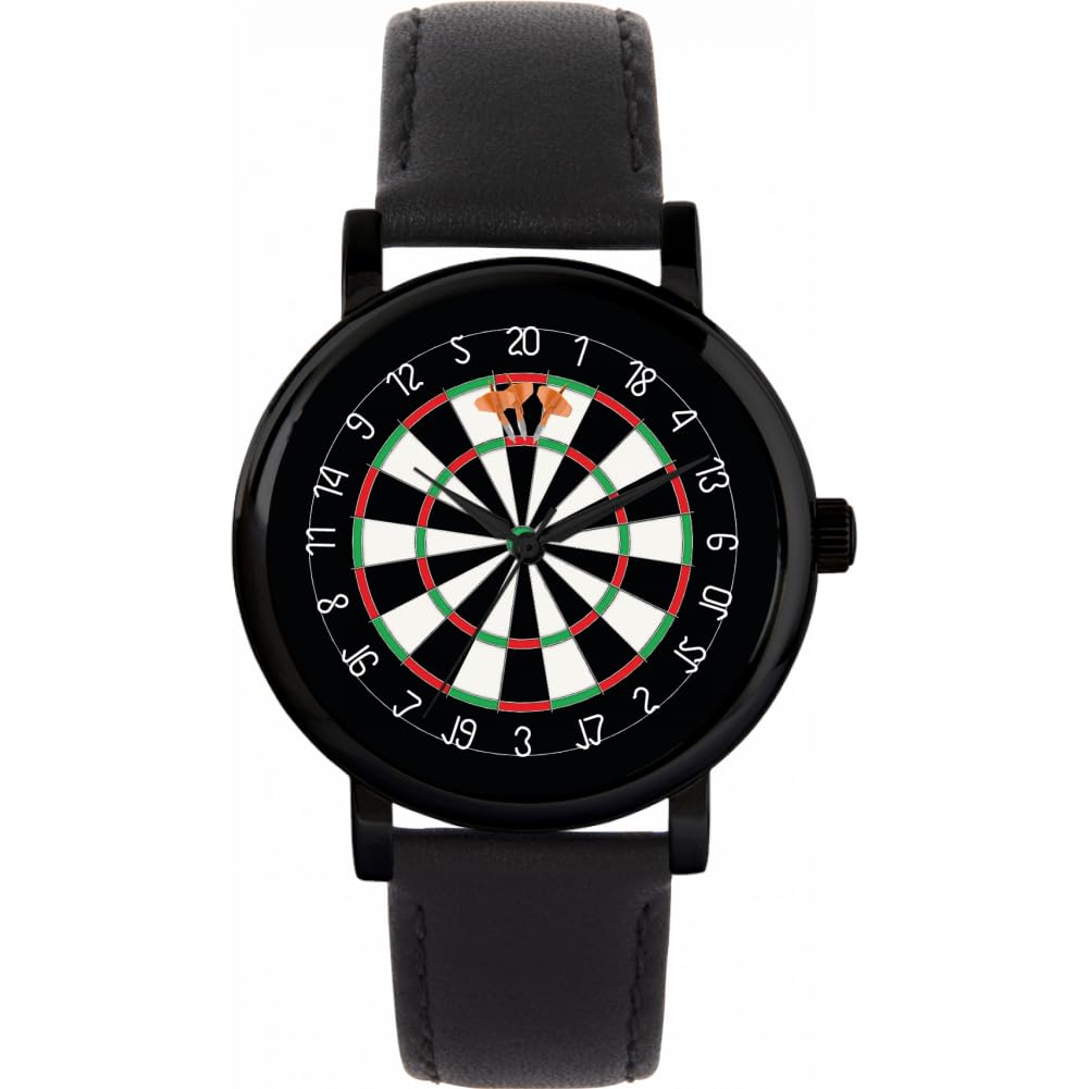 Orange Dartboard 180 Watch Ladies 38mm Case 3atm Resistente all'acqua Movimento al quarzo progettato su misura Lusso Alla moda