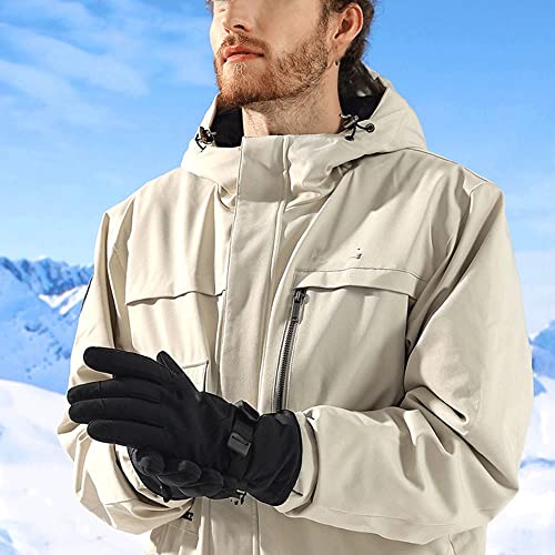 Gants de cyclisme imperméables d'hiver pour courir sous la pluie
