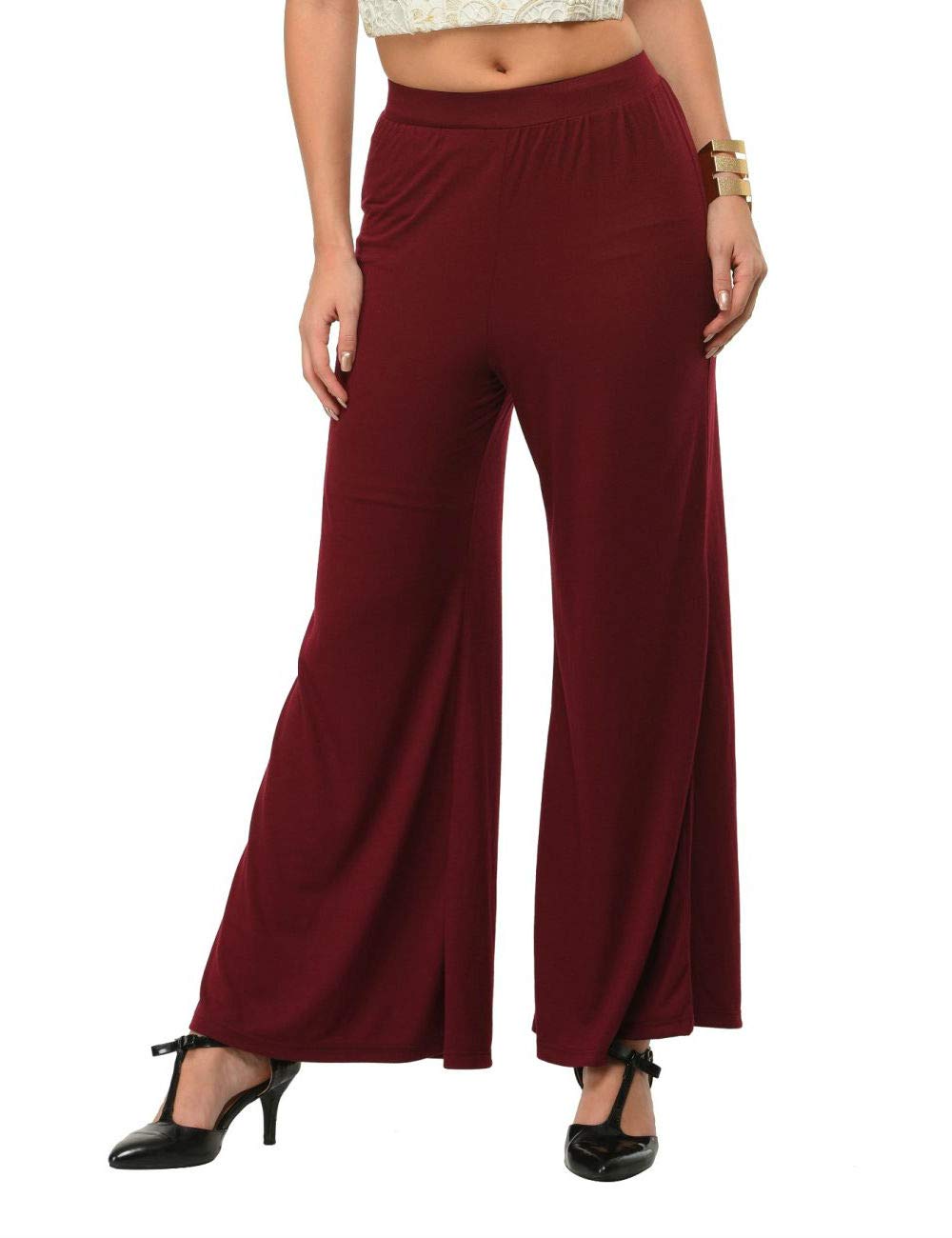 frenchtrendz Women Poly Viscose Palazzo Pants (XS-4XL)-picture-10