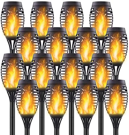 16 Pack Upgraded Solar Lights Outdoor,...