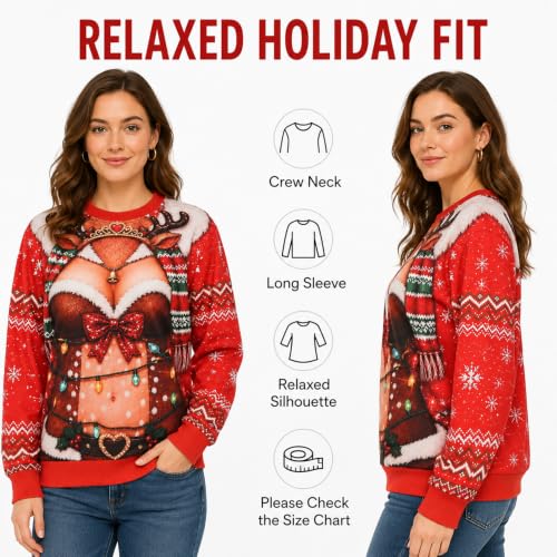 Christmas jumper, alternative view 3