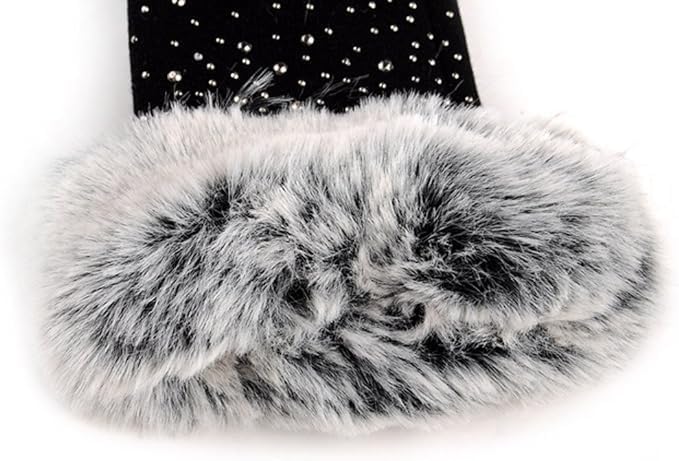 Image of Tomorrow Winter Gloves for Women, Cold Weather Suede Gloves, Touchscreen Gloves for Women, Gloves for Cold Weather and Outdoor Activities,Plush lined gloves, Thermal winter gloves