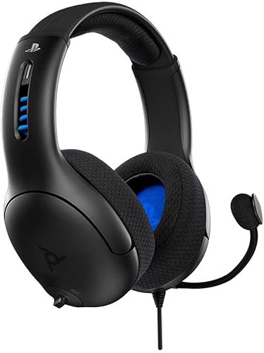 Miniatura 2 de PDP Auriculares con cable LVL50 con micrófono con cancelación de ruido negro - PS5PS4