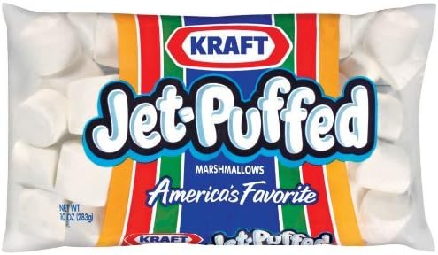 Kraft Jet-Puffed Original Marshmallows, 10 oz Bag (Pack of 4)