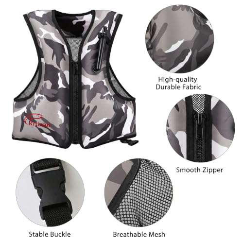 Image of Rrtizan Inflatable Snorkel Vest for Adult, Suitable for Adult 90-220lbs