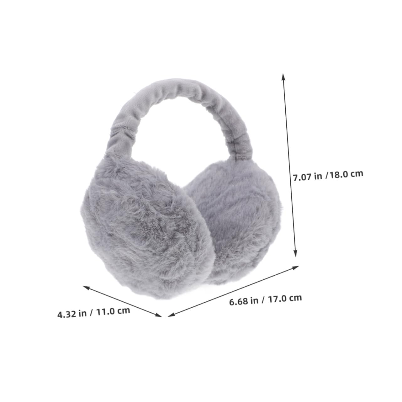 4 Piezas Orejeras Térmicas Plegables para Mujer Cálidas y Ajustables Negro Gris y Rosa Protección contra Frío para Actividades al Aire