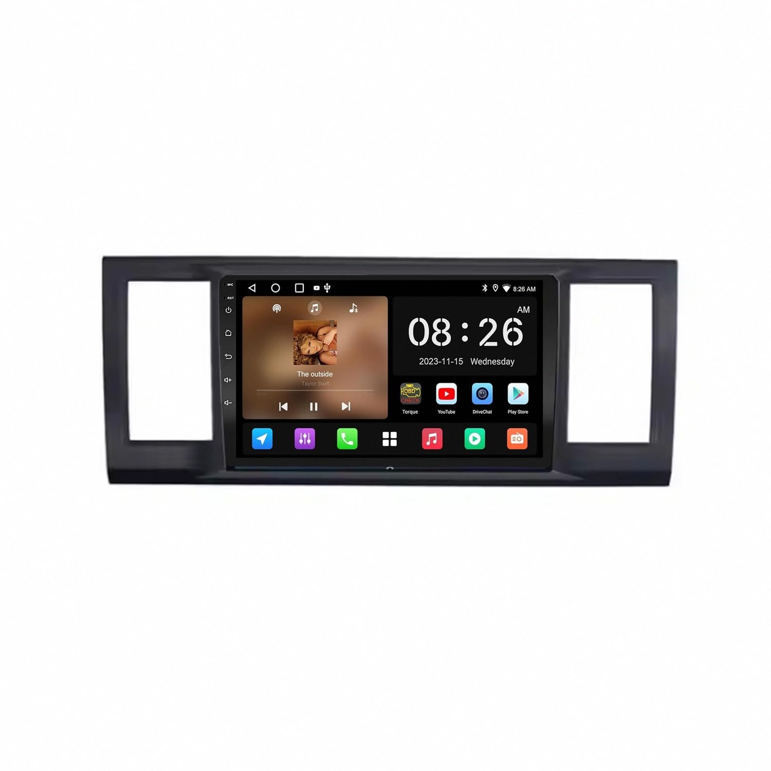 Przenośny Ekran Dotykowy Do Samochodu dla VW Caravelle T6 2015-2020 Odbiorniki Car Audio, Wyświetlacz Hd, Przenośna Nawigacja Na Żywo, Odtwarzacz Muzyki, 8 Rdzeń 8G+256G
