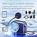 VALUEAGLE Magnetic Phone Cooler, Phone Cooler Phone, pad Cooler, Phone Radiator with Liquid Cooling,Freeze in 15s, noiseless Cooling,for Phone/Tablet/Pad (Don't Support Wireless Charging)