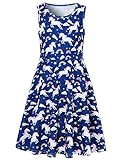 Edad: 4-13 años. Atención: La altura es una referencia mejor que la edad al elegir la talla correcta. Nuestros vestidos para niños están diseñados para permitir espacio para el crecimiento. El regalo perfecto y moderno para niñas.