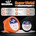 Belzona 1111 Super Metal Epoxy Composite Kit - 1kg for Metal Repair, Pipe, Tank, Pump, Silicone Steel Alloy - Solvent Free, High Strength, Long Lasting Protection