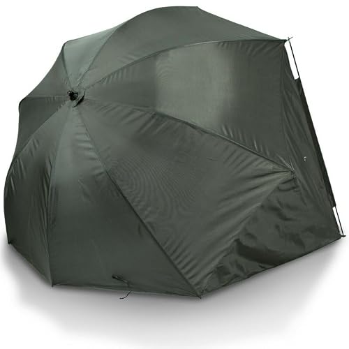 Foto von Angelschirm Brolly Karpfenzelt Angelzelt Shelter Regenschutz 140x200cm