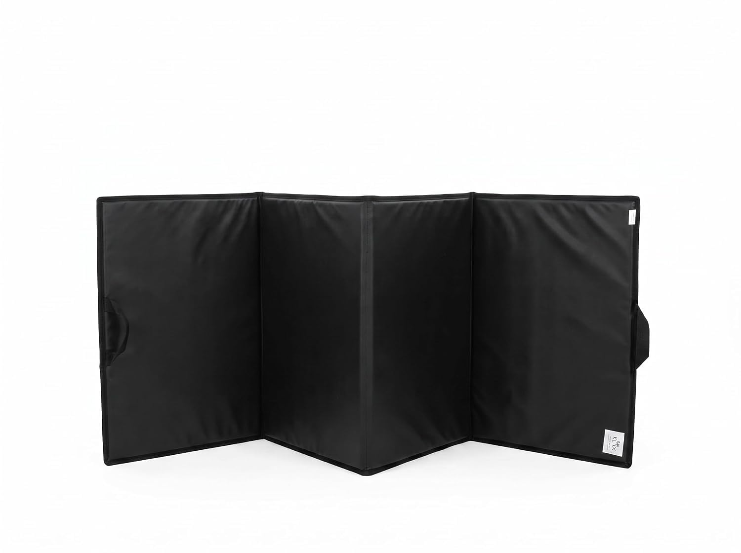 Premium Yoga Mat (Black) 6 x 2 Feet | Anti-Skid Exercise Mat for Yoga, Pilates, Meditation, Stretching & Home Workout | Lightweight Art Leather Rexine Gym Mat-image-0