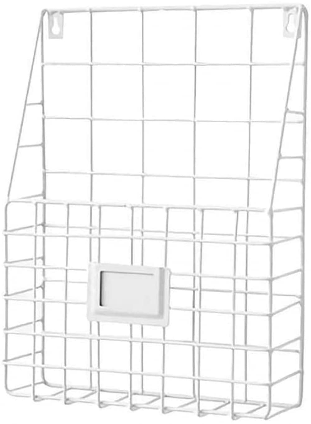 Zeitschriftenständer Aus Metall Zeitschriftenständer An Der Wand Befestigter Zeitschriftenständer Für Wohnzimmer, Badezimmer Oder Schlafzimmer-Nero
