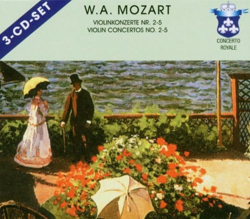 Mozart: Violin Concertos Nos. 2 - 5 [Audio CD]