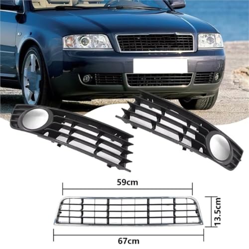 Rejilla parachoques A6 C5 Sedan 2003-2005 resistente 8E0807681 3