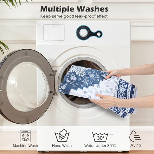Image of INVENHO 2PACK Washable Pee Pads for Dogs, Reusable Dog Pads Upgrade Non-Slip Dog Pee Pads Heavy Absorbency Puppy Pee Pads Quick Dry Whelping Pads /Waterproof Puppy Training Pad