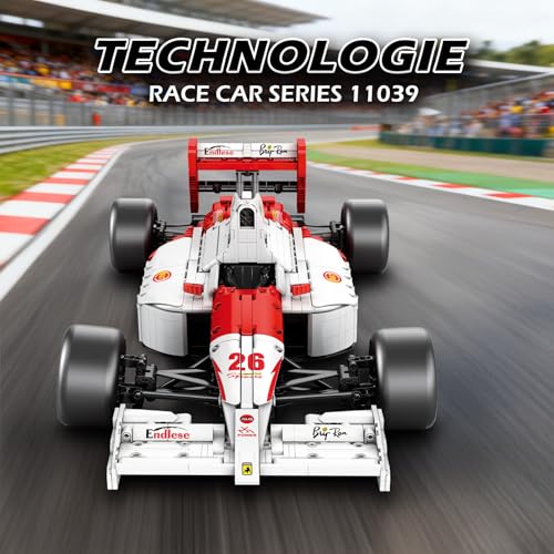 Image of Reobrix F1 Cars Building Sets for Adults, Technical MP4 Formula 1 Racing Car Model Kits 1:8 Scale Race Car Model Display for Home Office Decor Collectible Gifts for Adult F1 Fans (2800PCS)
