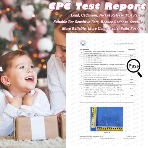 YADOCA 24Pairs Hypoallergenic Earrings for Girls Women - 𝑺𝒖𝒓𝒈𝒊𝒄𝒂𝒍 𝑺𝒕𝒆𝒆𝒍 Screw Back Earring Cute Kids Baby Toddler Earrings 4mm Tiny Screwback Flat Back Stud Earring Set Age: Over 3 Years Old3