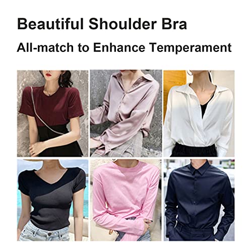 Invisible Fake Shoulder Pads Vest 2 in 1 Built-in Shoulder Pad Top Tank Clothes4