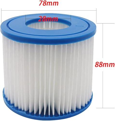 Miniatura 5 de WuYan Paquete de 2 filtros de piscina para 58093 cartucho de filtro de repuesto tipo I para filtro de bomba de filtro de piscina inflable de 330