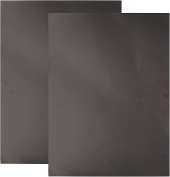 NICENEEDED 2 PCS Laser Engraving Marking Paper, 21 X 28CM Engraving Color Paper, Double Sided Laser Dimming Paper, DlY Laser Engraver Machine Tools for Metal Laser Cutting and Engraving