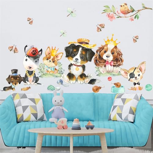 Vinilos Decorativos de Perros para Pared 2 Piezas miniatura 5