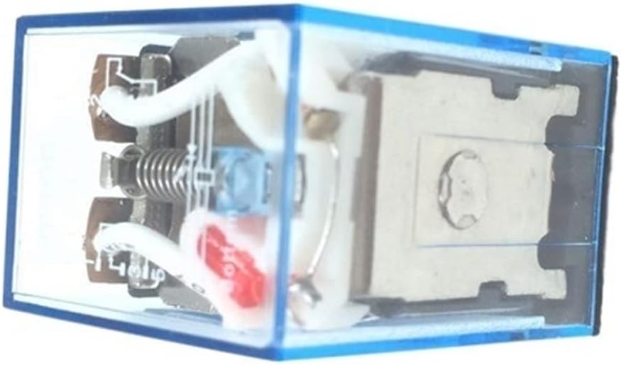 LY2NJ HH62P HHC68A-2Z Electronic Micro Electromagnetic Relay LED Lamp 10A 8 Pins Coil DPDT DC12V 24V AC110V 220V 50pcs(DC 12V)